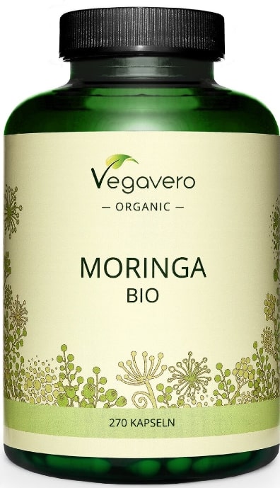 Moringa Bio, 270 capsule, Vegavero