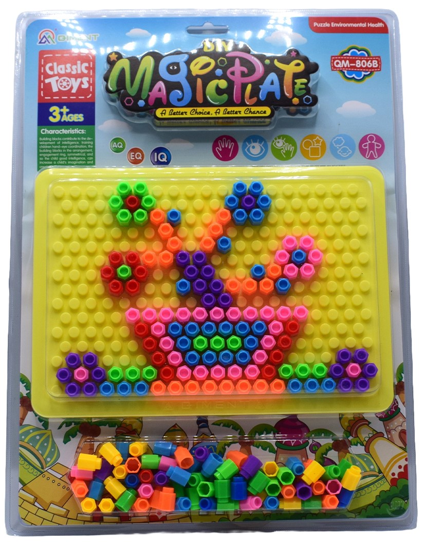 Mozaic B-MAX - Flori, 180 piese