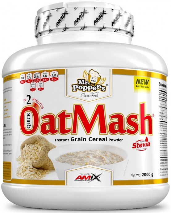 Mr. Popper’s OatMash, fără gust, 2 kg, Amix