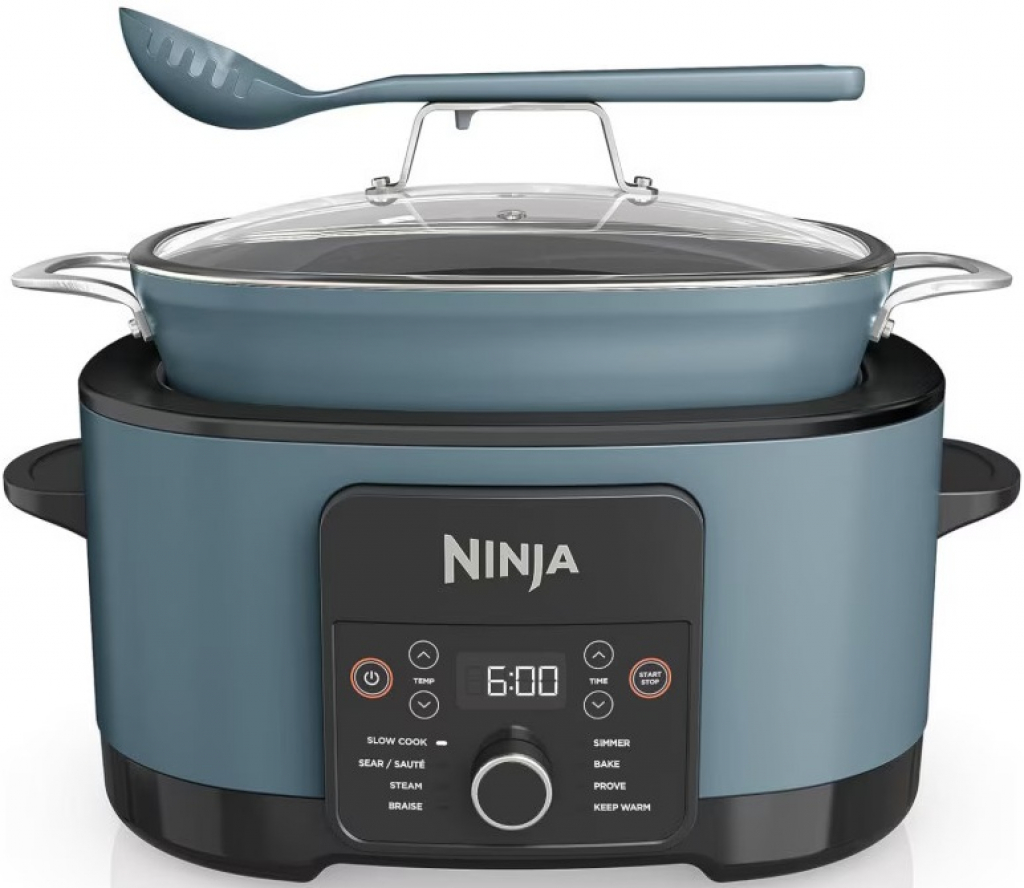 Multicooker Ninja - Foodi 8-în-1, 1200W, 8 programe, albastru
