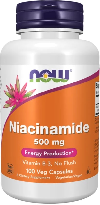 Niacinamide, 500 mg, 100 capsule, Now