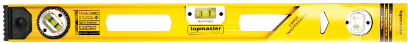 Nivelă Top Master - Professional, 800 mm,3 libele, cu reglaj