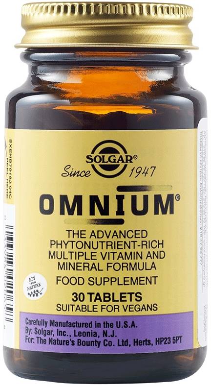 Omnium, 30 tablete, Solgar