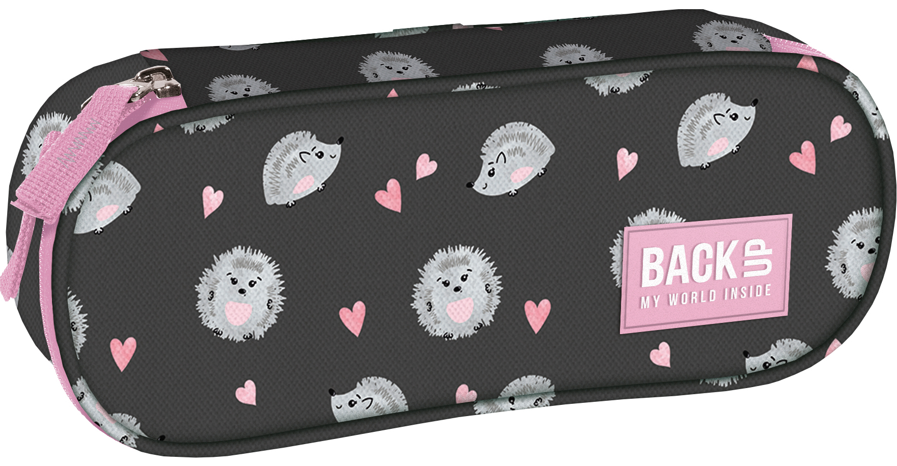 Neceser oval BackUp 6 A - Hedgehog