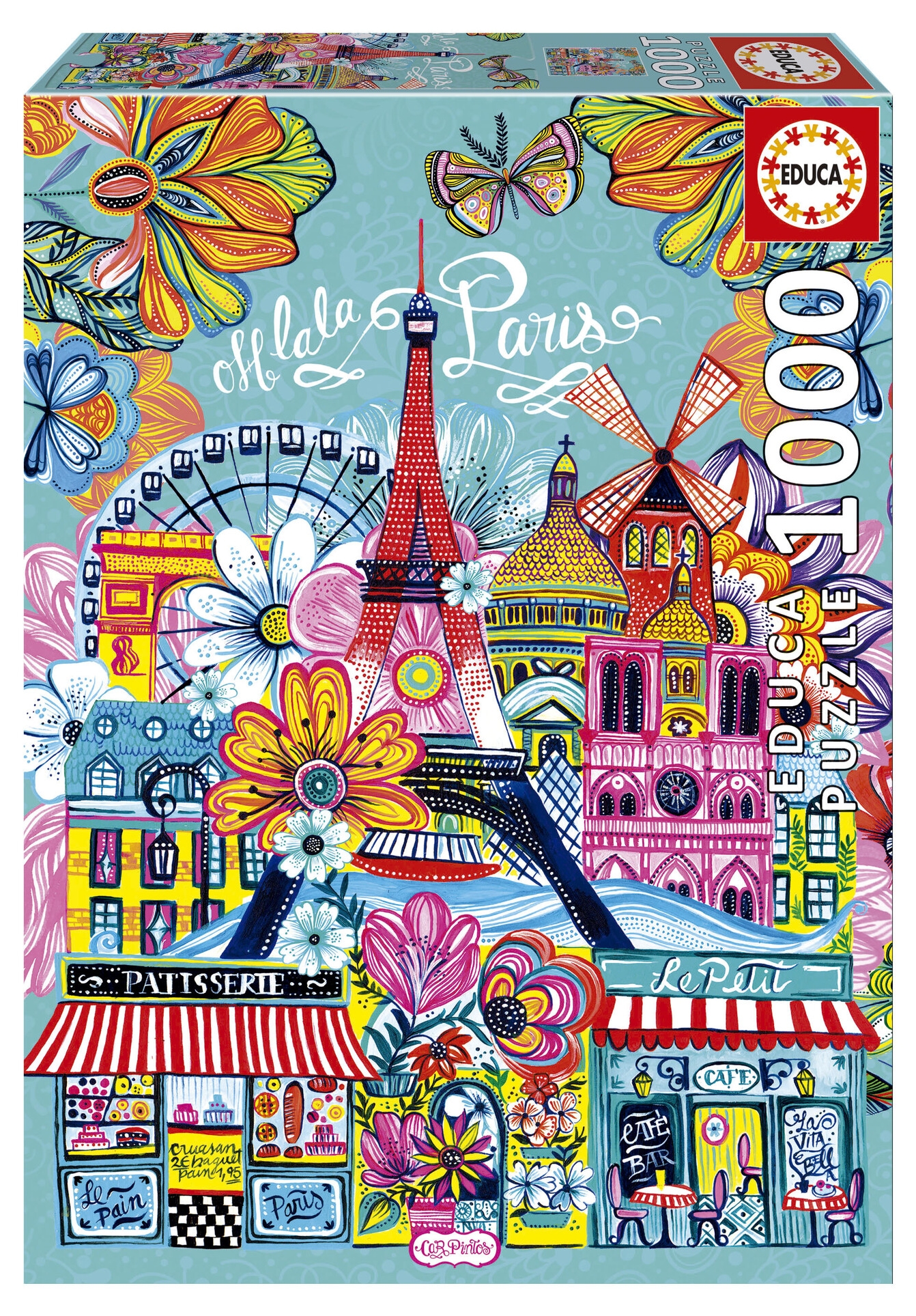 Puzzle Educa de 1000 piese - Paris