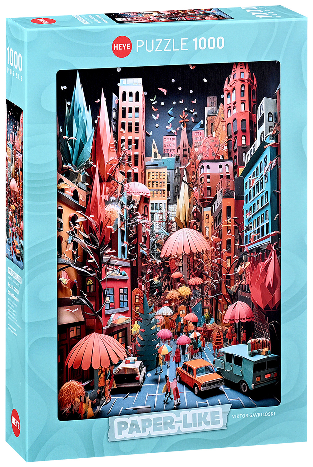 Puzzle Heye din 1000 piese - Stradă