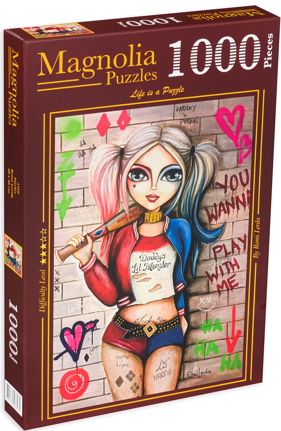 Puzzle Magnolia din 1000 de piese - Harley