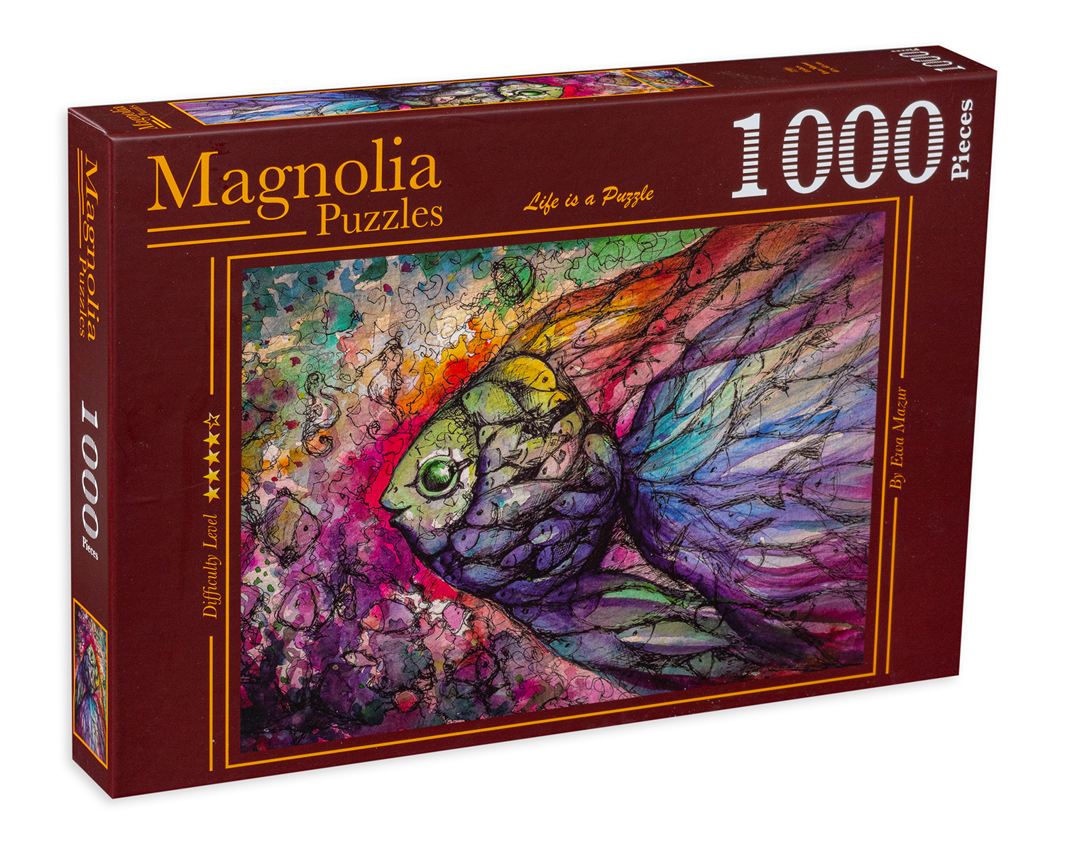 Puzzle Magnolia din 1000 de piese - Pesti