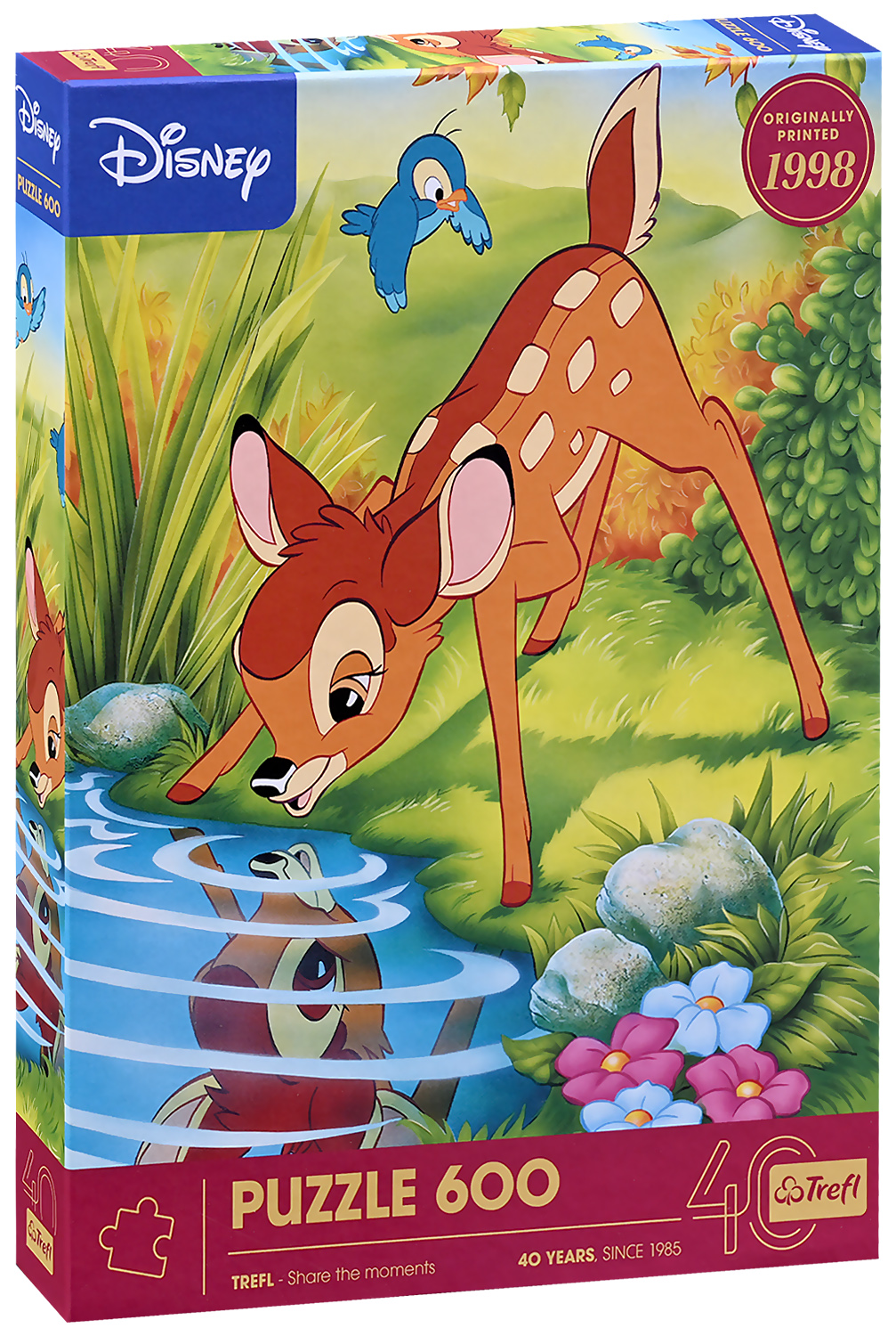 Puzzle Trefl din 600 piese - Bambi