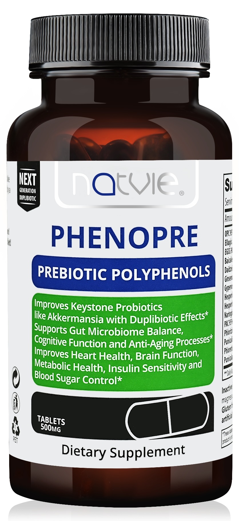 Phenopre, 500 mg, 30 comprimate, Natvie