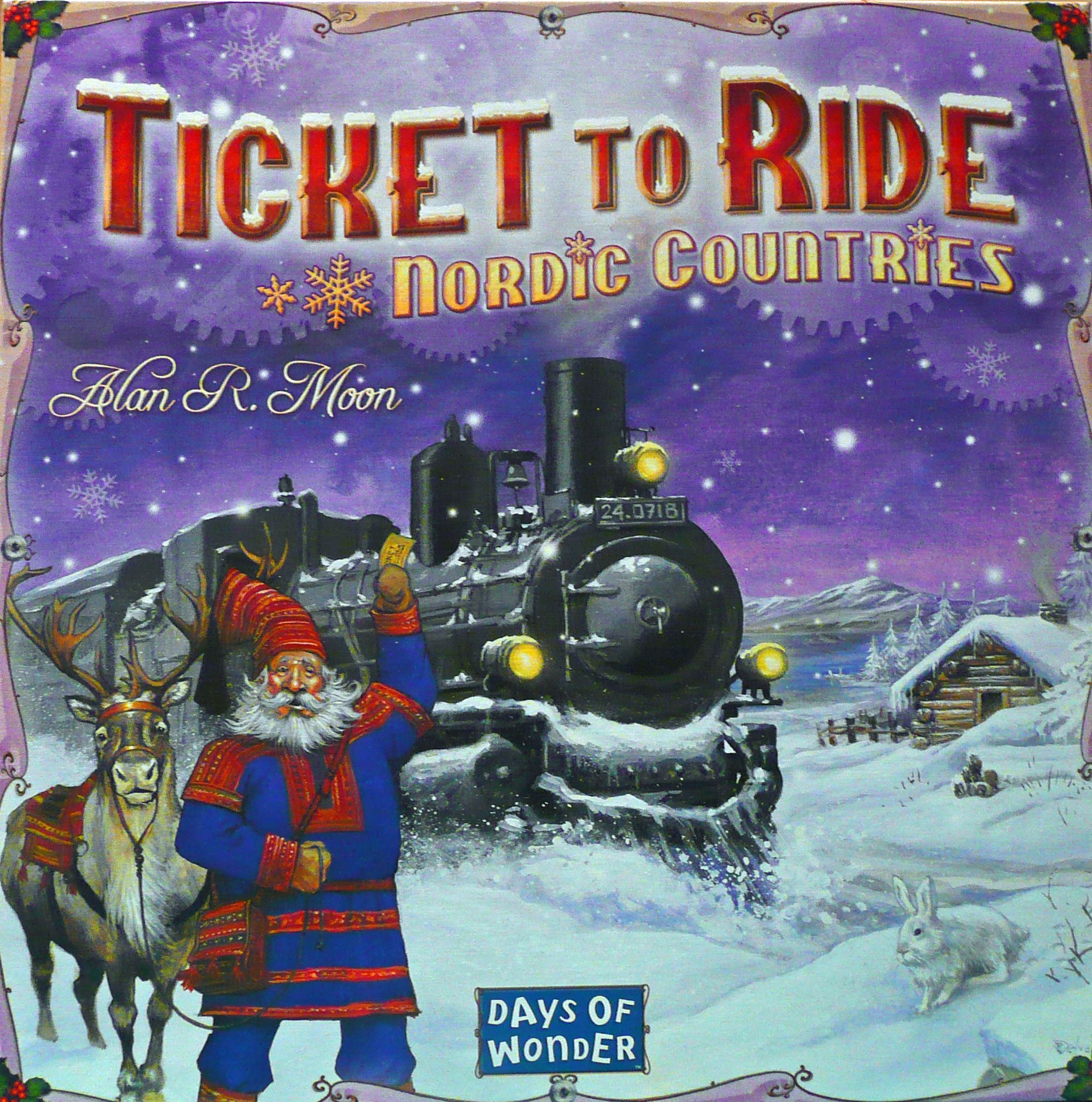 Joc de societate  Ticket to Ride: Nordic Countries - De familie