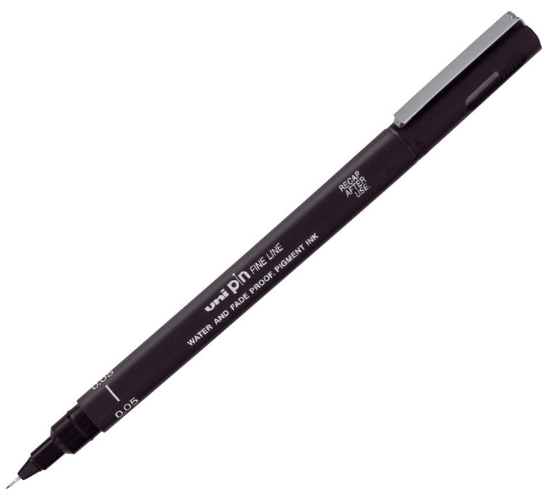 Liner Uniball Pin Fine – Negru, 0.03 mm