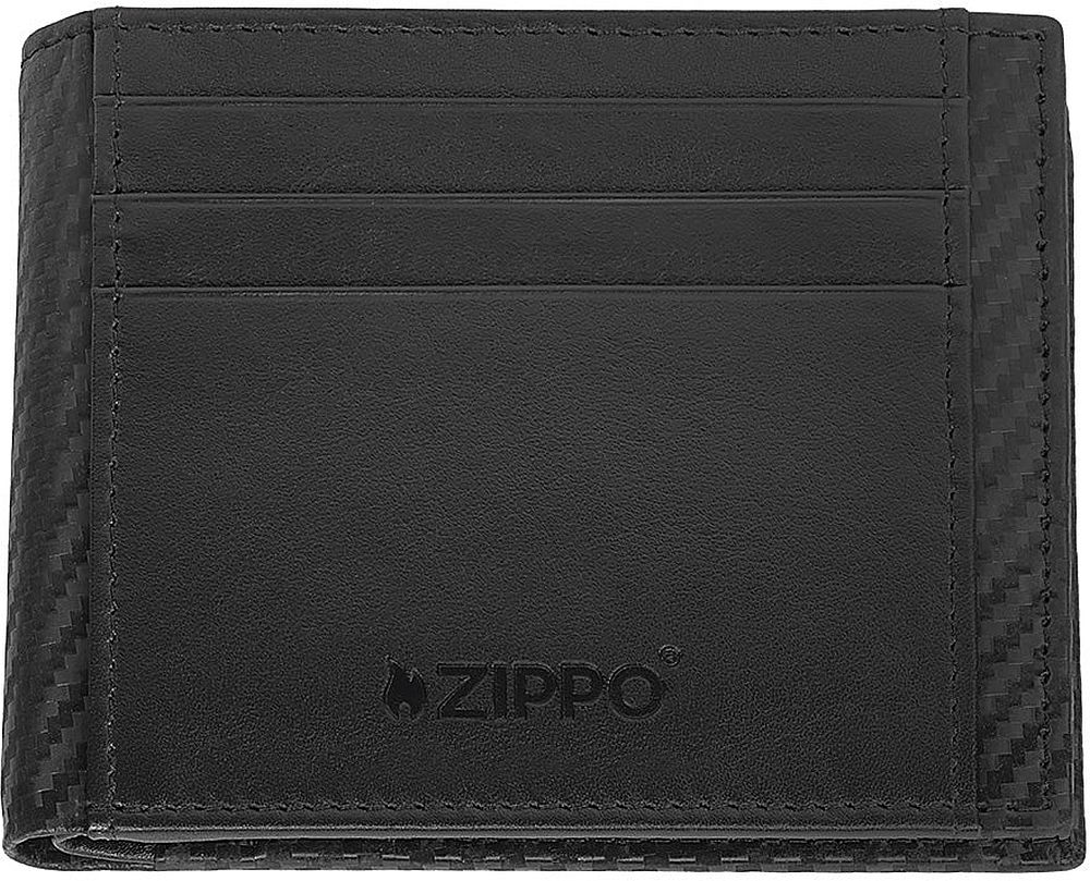 Portofel Zippo Carbon - Cu buzunar pentru monede