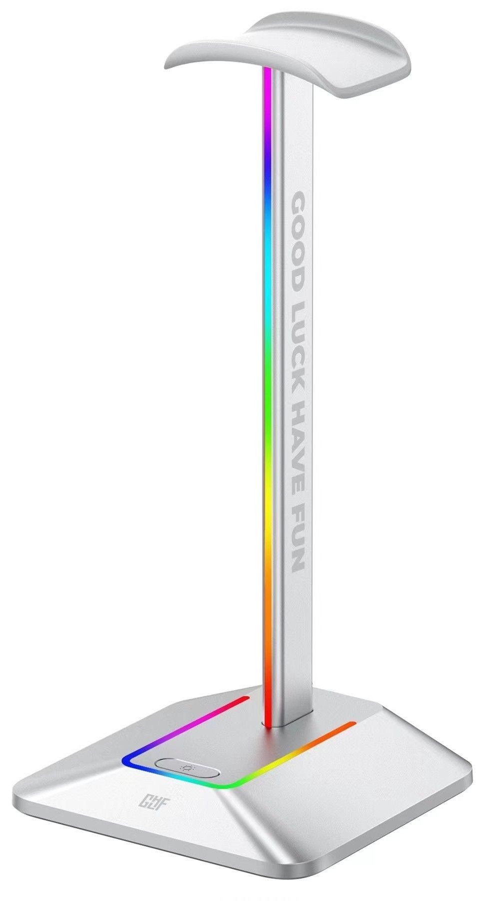 Suport pentru căști FragON – Watchtower 2U RGB, alb, USB