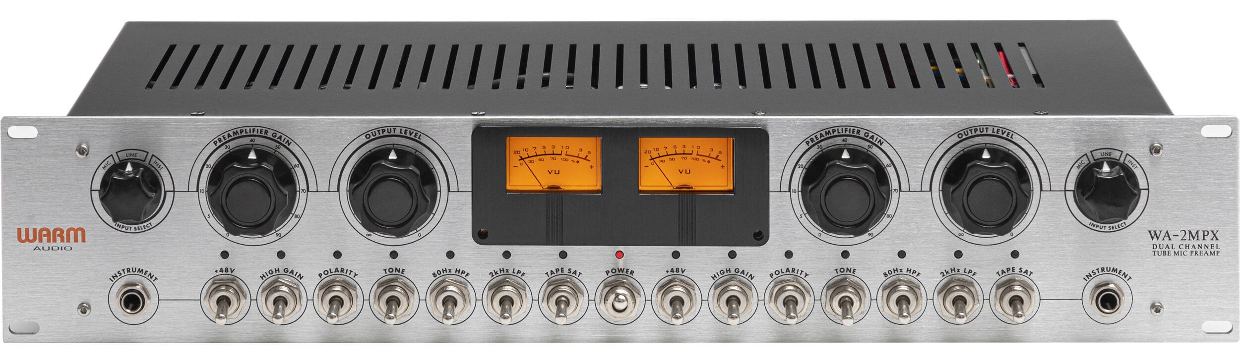 Preamplificator pentru microfon Warm Audio - WA-2MPX, argintiu