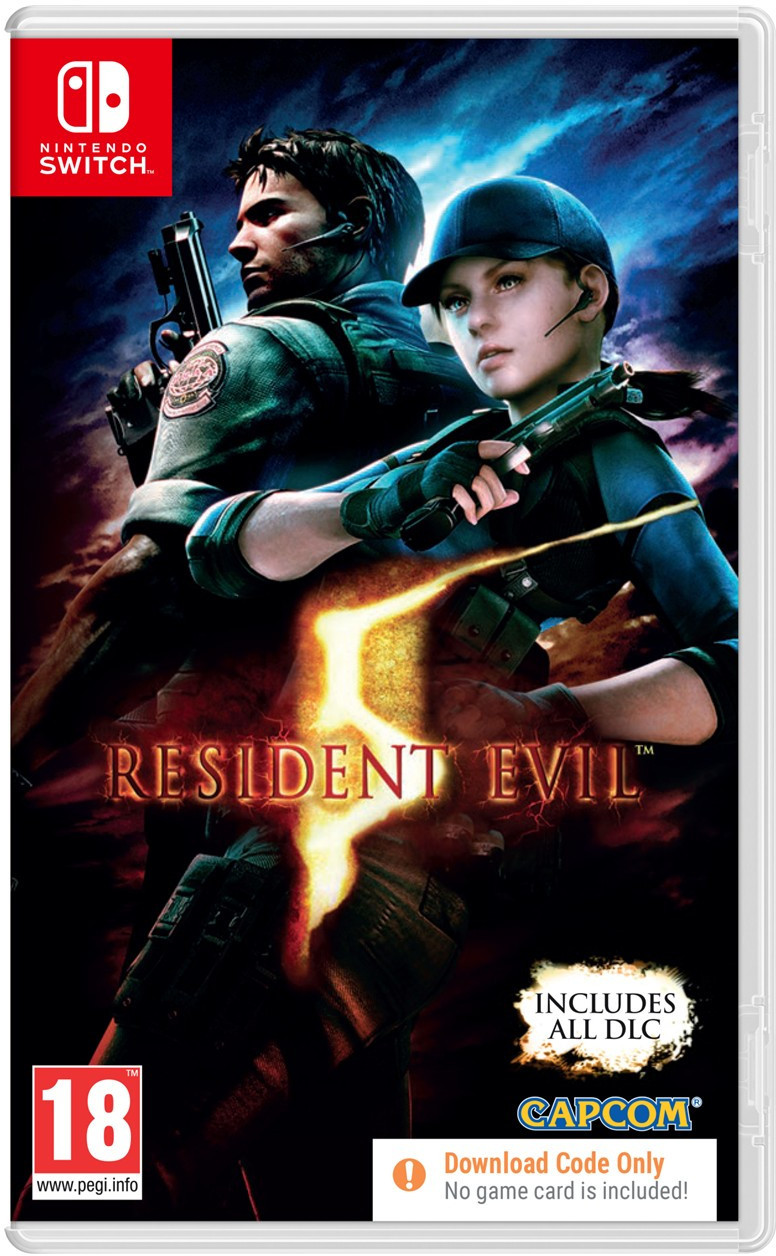 Resident Evil 5 - Cod în cutie (Nintendo Switch)
