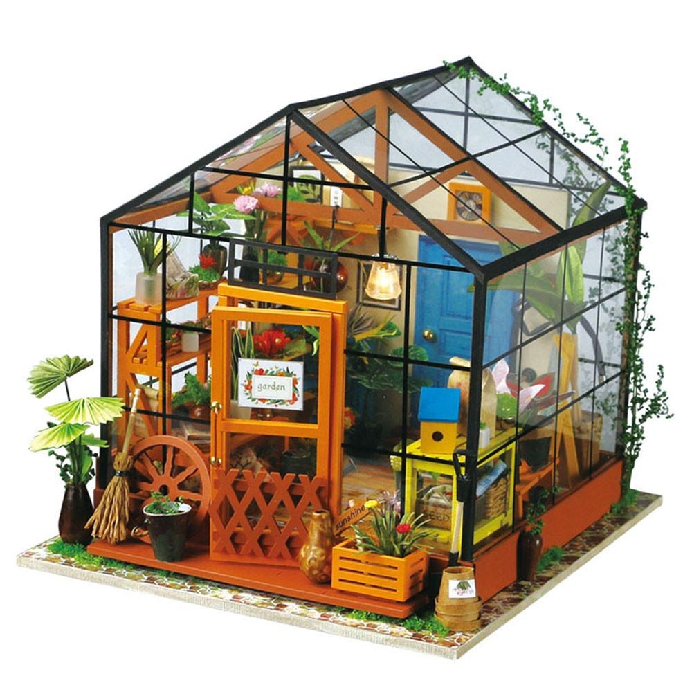 Model de asamblat Rolife - Casa pentru flori a lui Katie