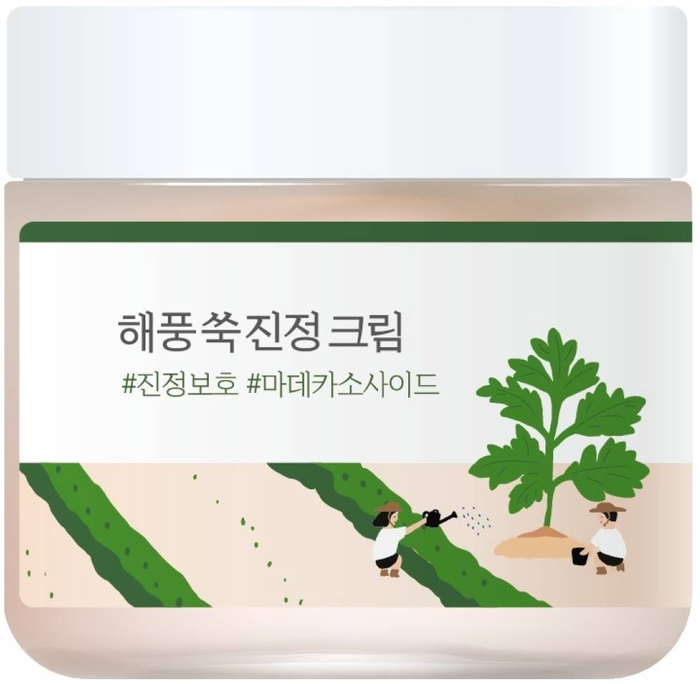 Round Lab Mugwort Cremă de față liniștitoare cu pelin, 80 ml