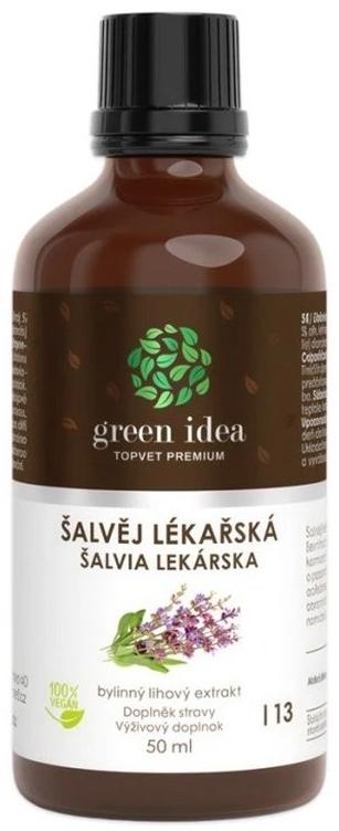 Tinctură de salvie, 50 ml, Green Idea