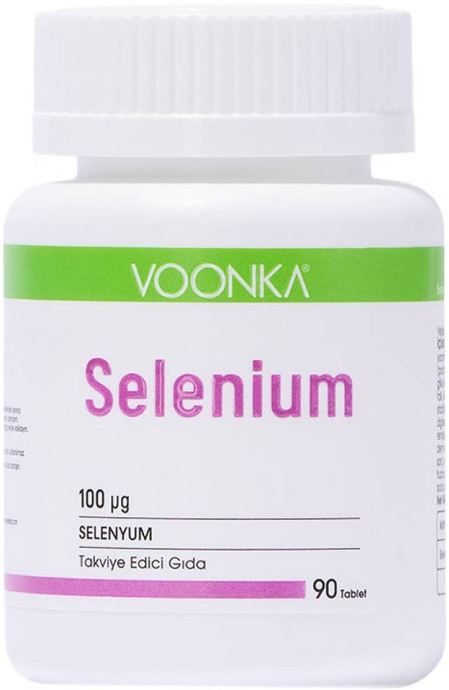 Voonka, Seleniu, 100 mcg, 90 tablete