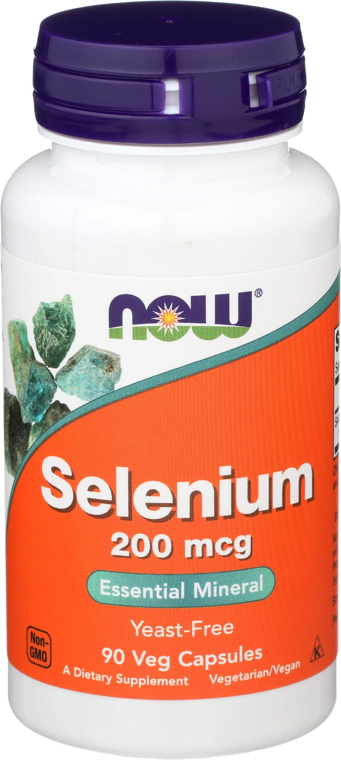Selenium, 200 mcg, 90 capsule, Now