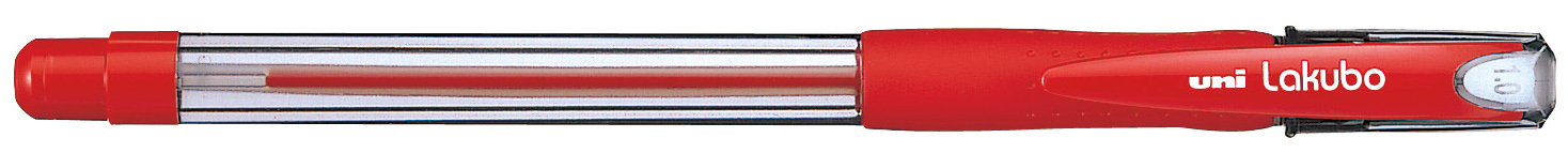 Pix Uniball Lakubo Medium – Rosu, 1.0 mm