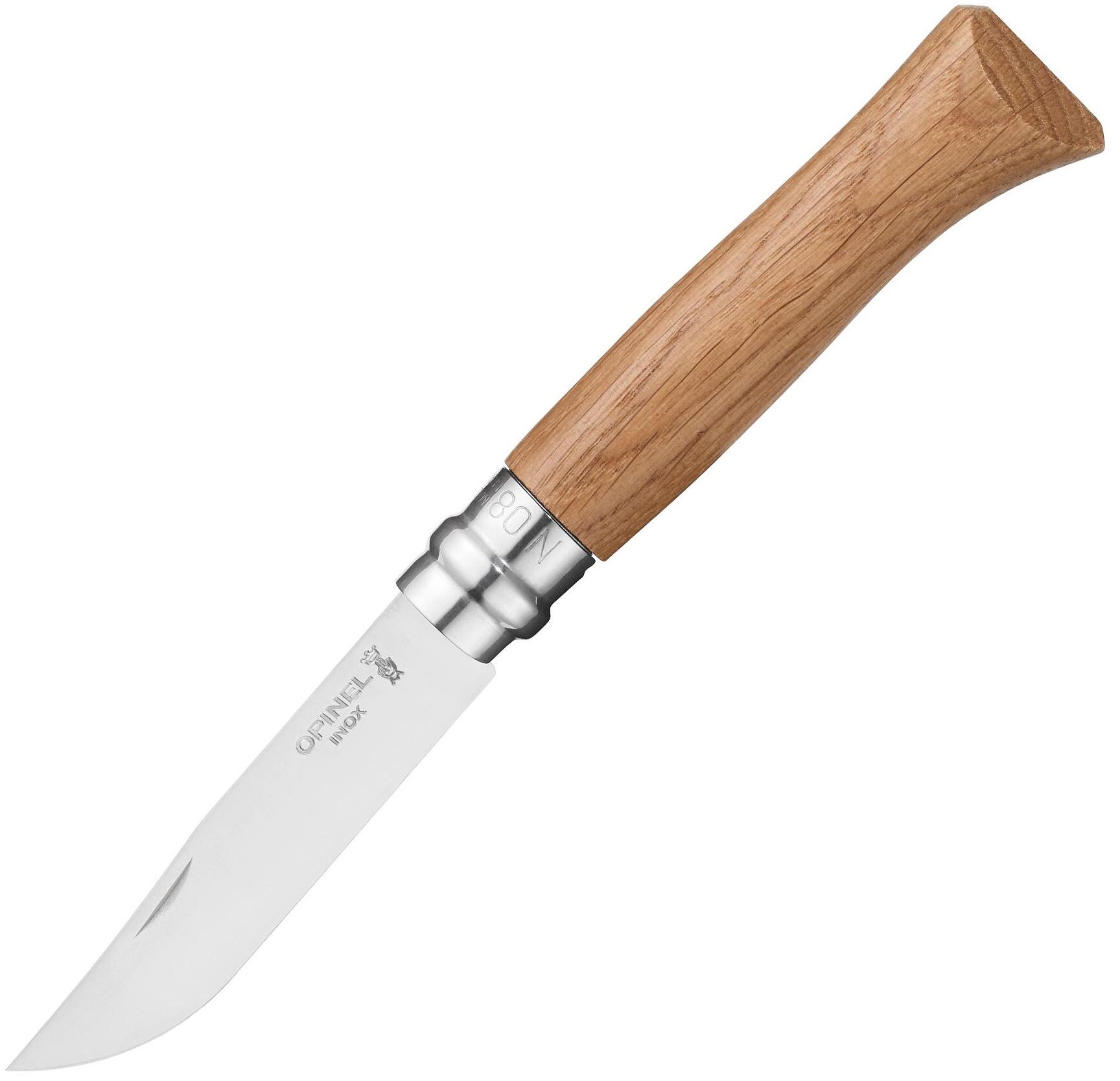 Cuțit pliabil Opinel Luxe - №8, stejar