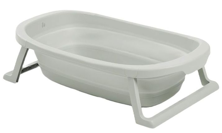 Cadă pliabilă Hauck - Wash N Fold M, 80 cm, Sage