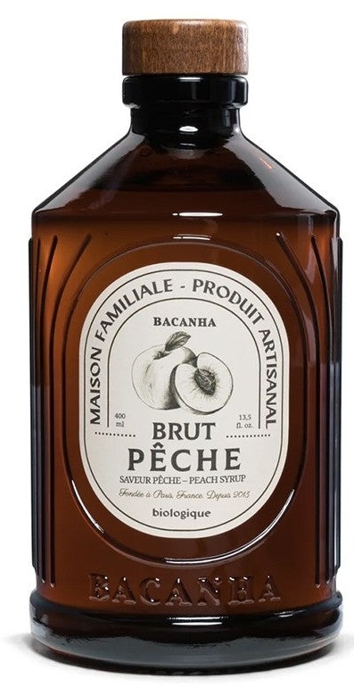 Sirop cu piersică, 400 ml, Bacanha