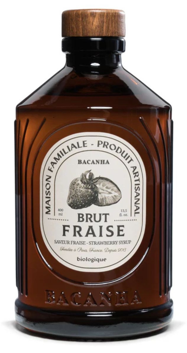 Sirop cu căpșuni, 400 ml, Bacanha
