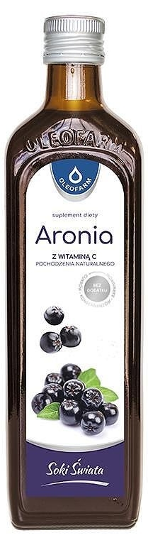 Suc de aronia, 490 ml, Oleofarm