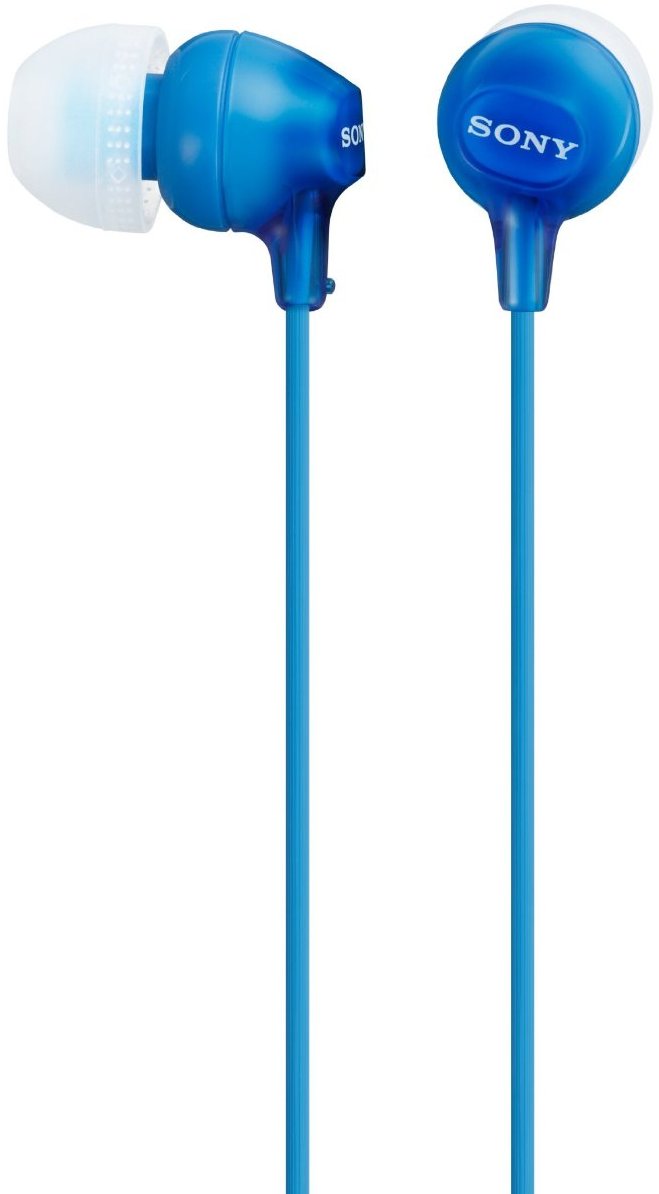 Căști Sony - MDR-EX15LP, albastru