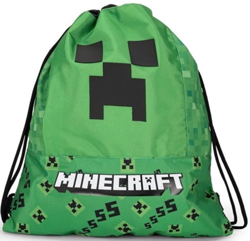 Geantă sport Minecraft Pixel