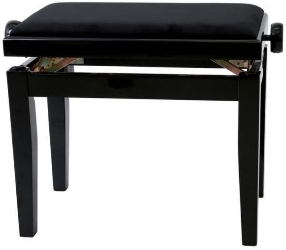 Scaun pentru pian Gewa - Black Gloss 130010, negru