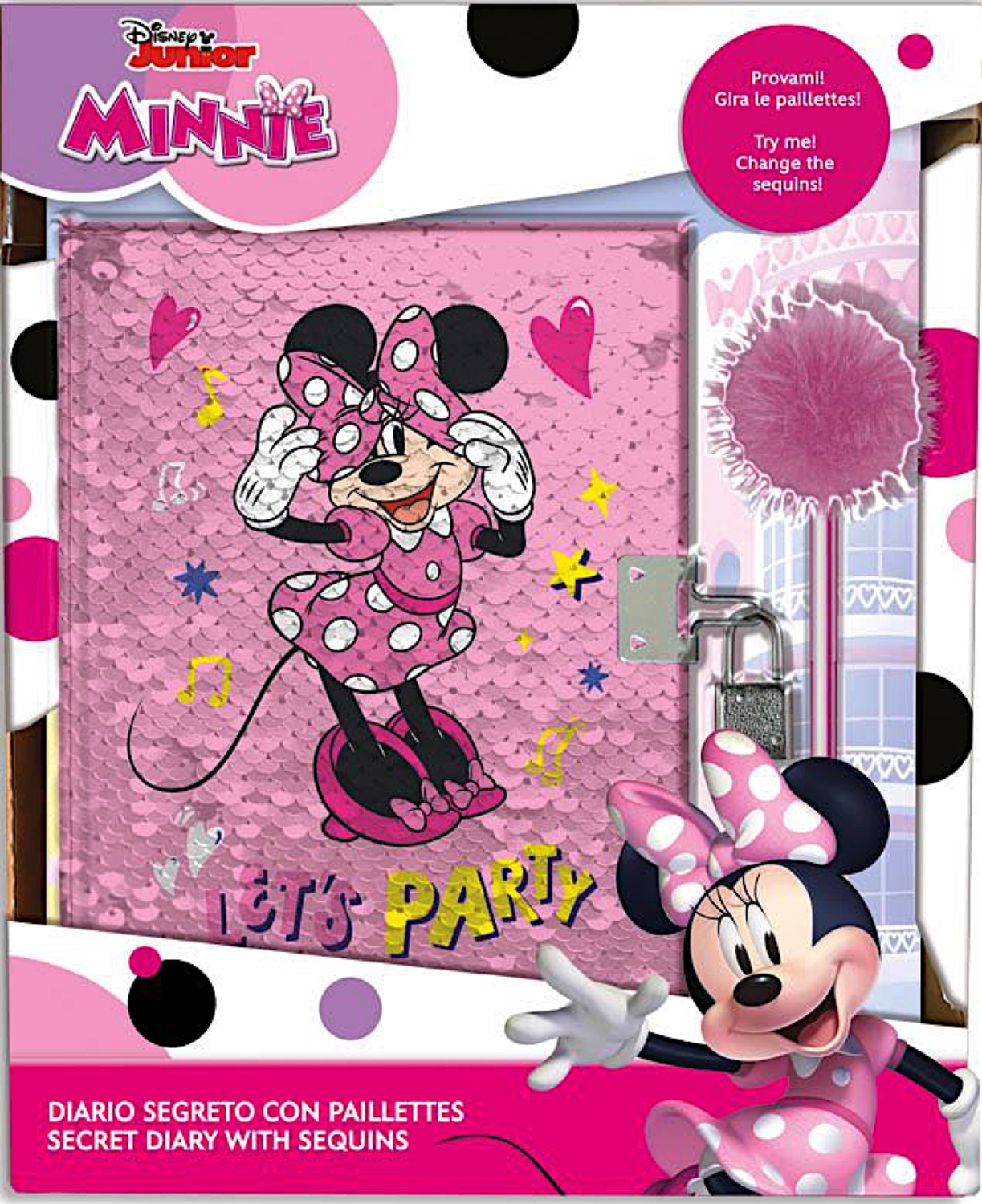 Jurnalul secret Disney - Minnie, cu paiete și un stilou