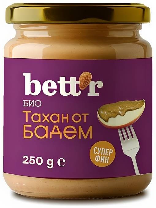 Tahini cu migdale, 250 g, Bett'r
