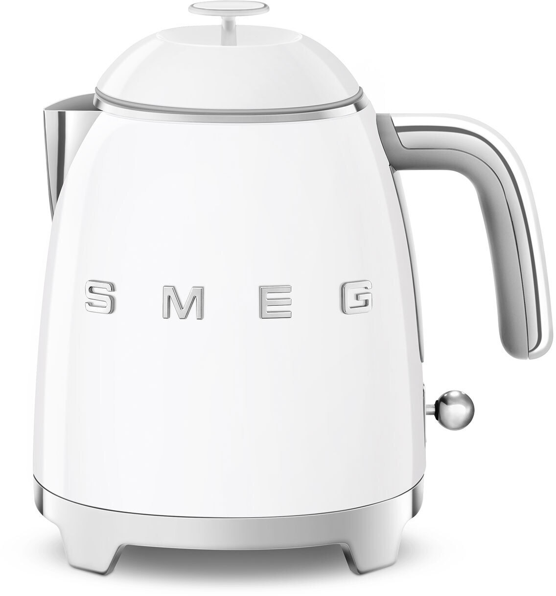 Fierbător electric Smeg - KLF05 mini, 1400W, 0.8 l, alb