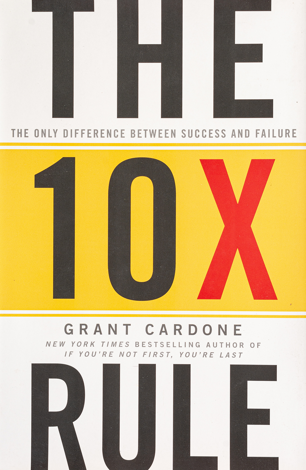 The 10X Rule