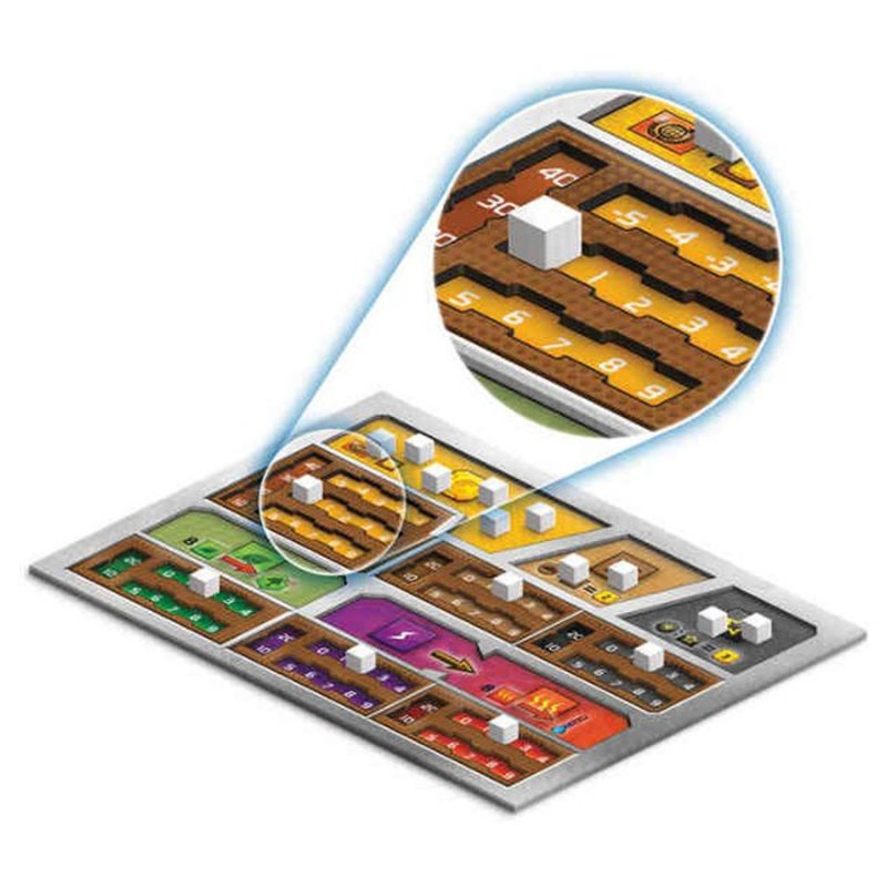 Accesorii pentru joc de societate Terraforming Mars - tabla 3D pentru jucatori, 5 bucati