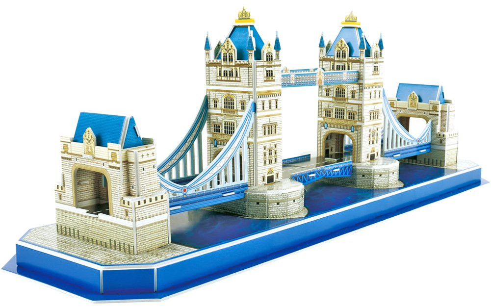 Puzzle 3D Cubic Fun de 52 piese - Tower Bridge