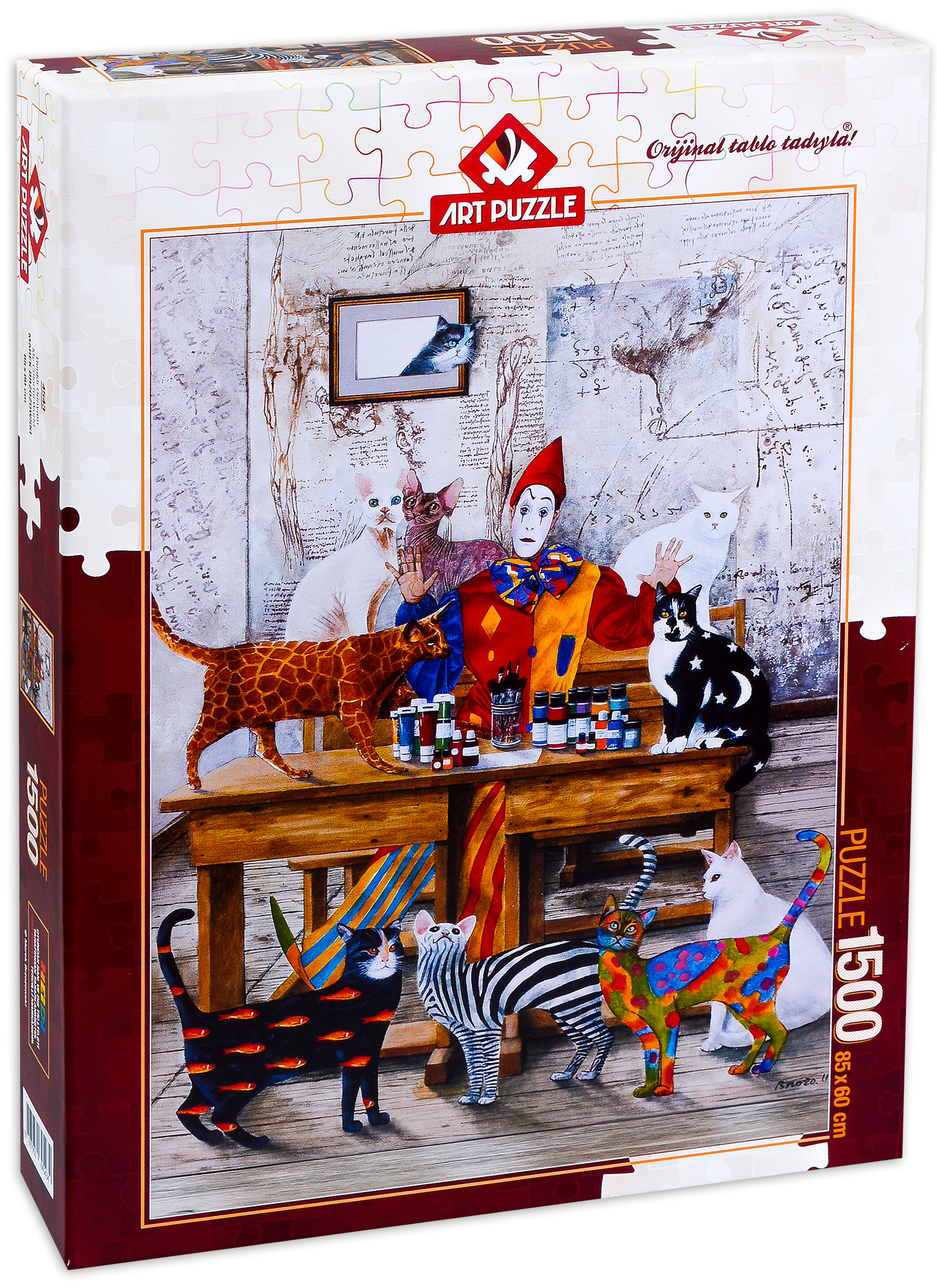 Puzzle Art Puzzle din 1500 de piese - Luma mea colorata, Marek Brzozowski