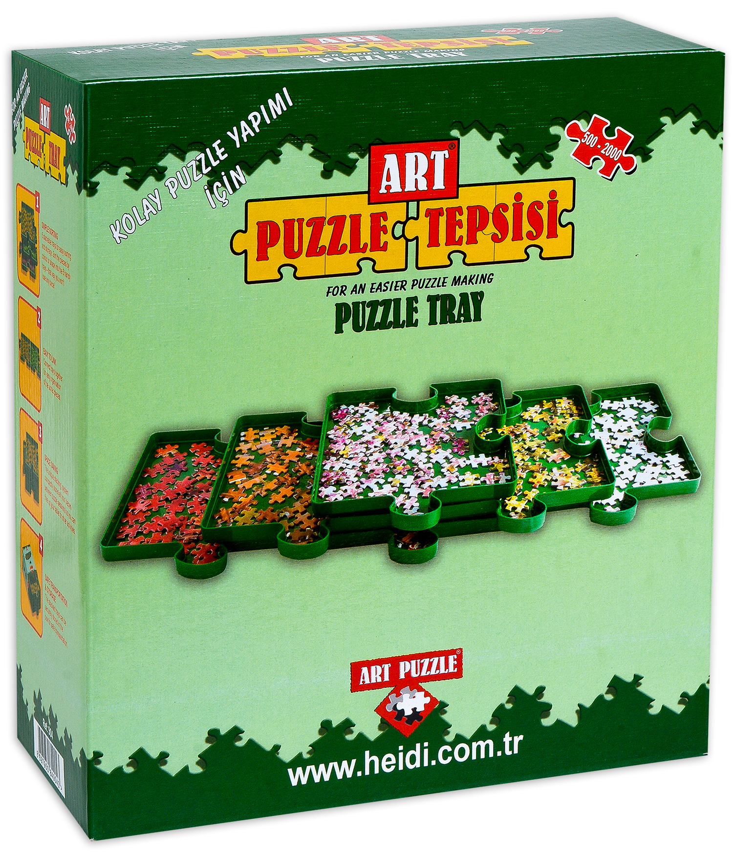 Set sorter pentru puzzle piese Art Puzzle - 6 bucati