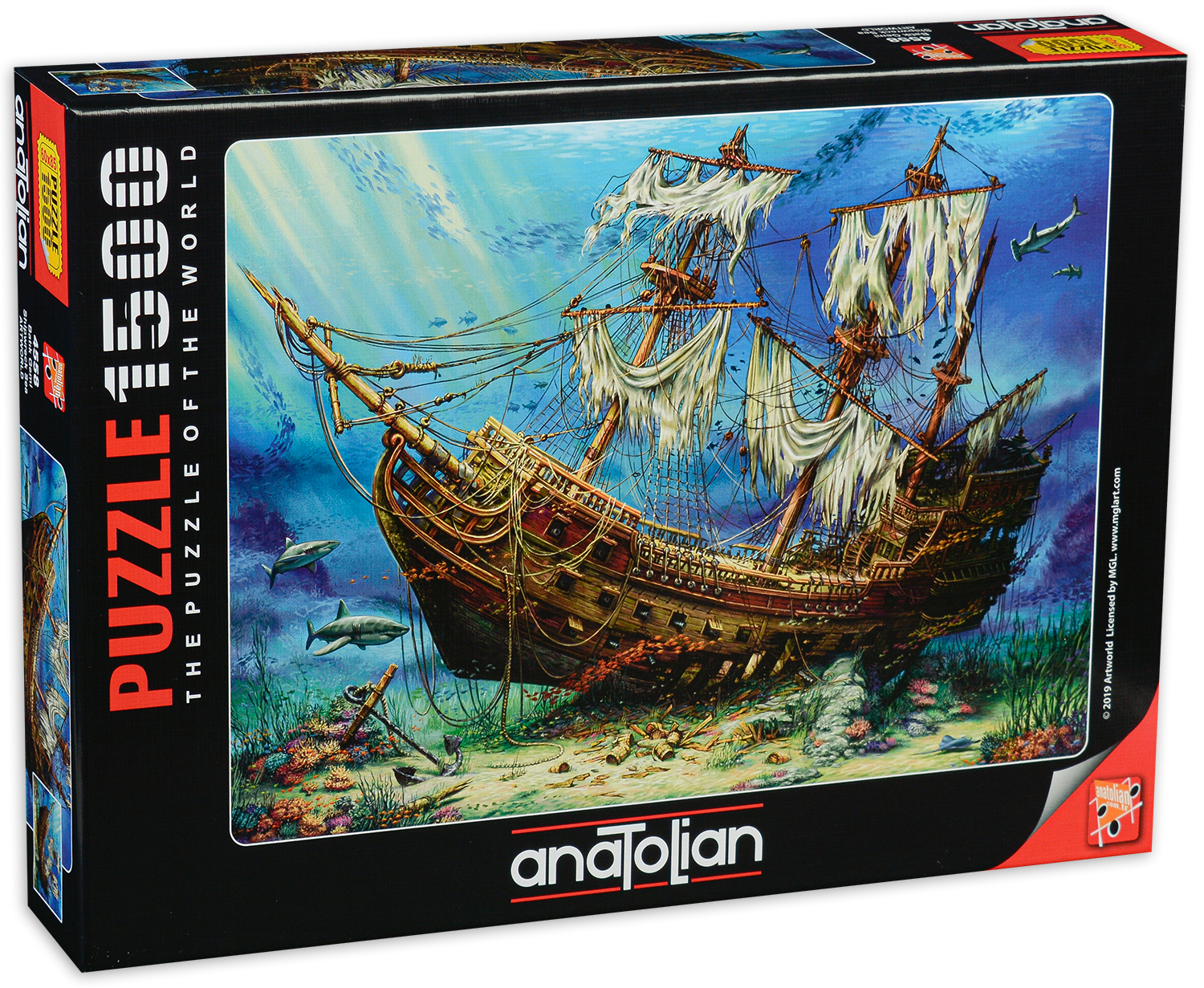 Puzzle Anatolian din 1500 de piese - Naufragiu
