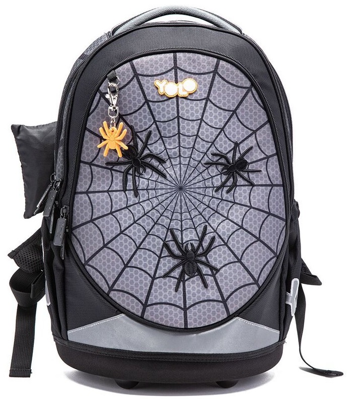 Ghiozdan YOLO Spider -  3 compartimente