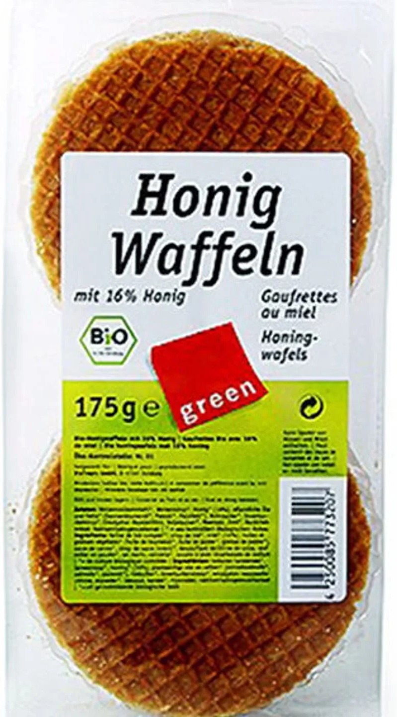 Vafe cu miere, 175 g, Green