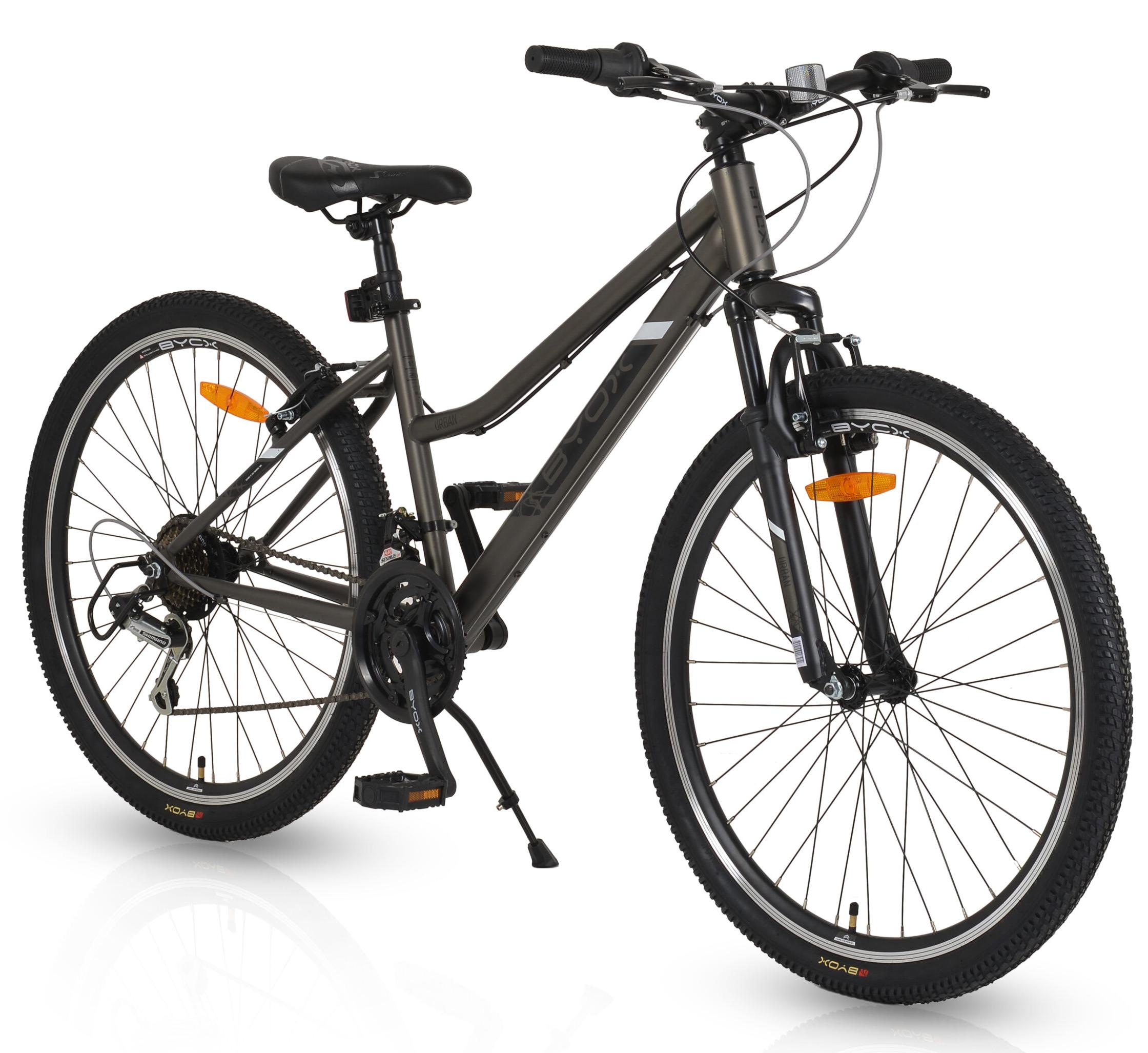 Bicicletă  Byox - Urban, 26'', gri