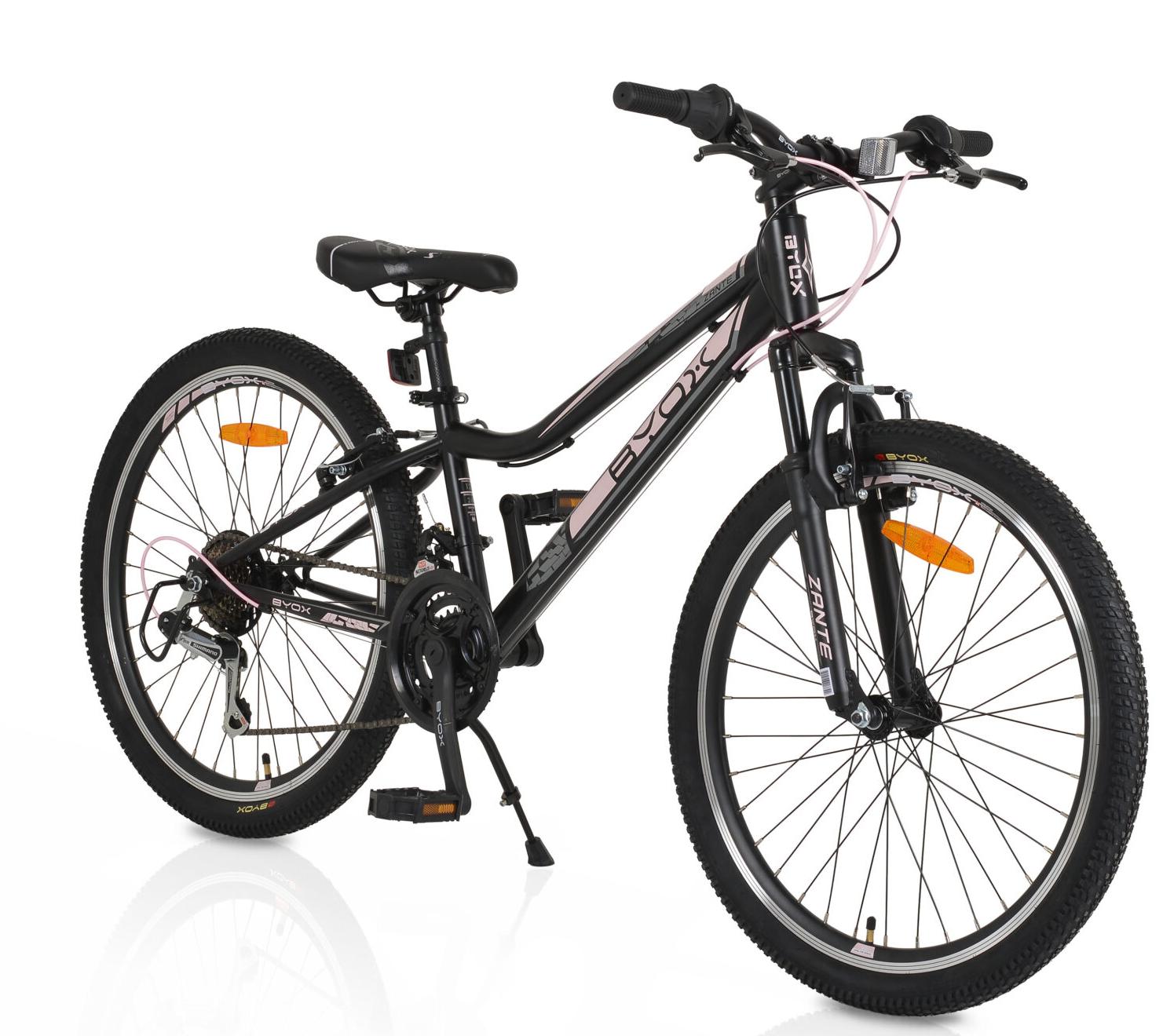 Bicicletă Byox – Zante, 24'', roz