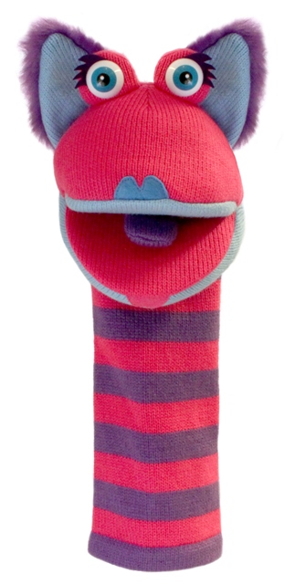 Papusa-ciorap The Puppet Company - Monstrul Kitty