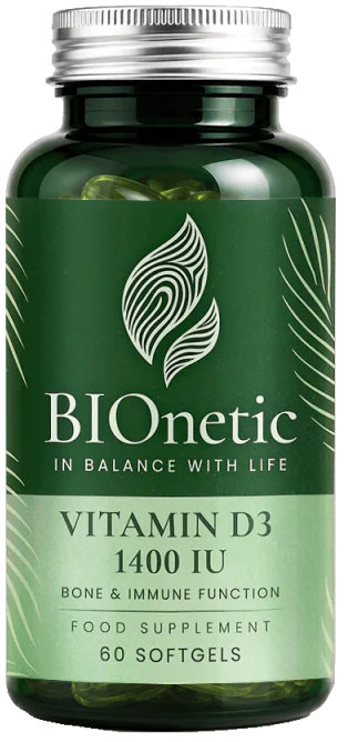 Vitamina D3, 60 capsule, BIOnetic