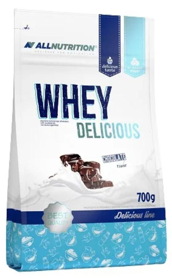 Whey Delicious, ciocolată, 700 g, AllNutrition